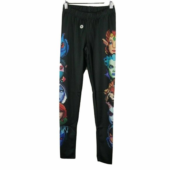 WeLoveFine Dota 2 Hero Pixel Digital Totem Legging Size L Cosplay Comicon Gaming - Picture 1 of 6